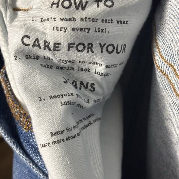 2-Pack Madewell Women’s Size 30 High Rise Skinny Crop Perfect Vintage Jeans Pant - Picture 8 of 16
